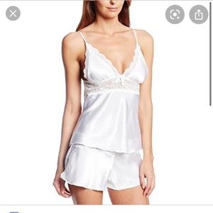 Victoria secret silk top bottom pijamada